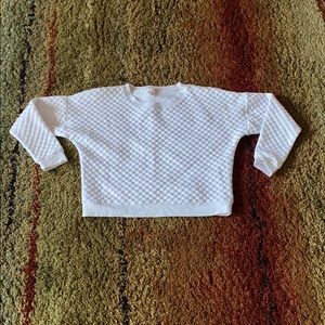 Crop top Long Sleeve ! NEVER WORN